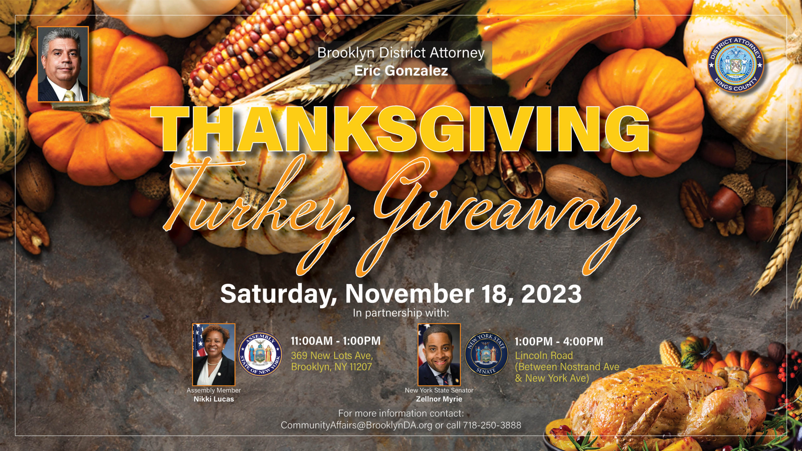 Thanksgiving Turkey Giveaway 2023