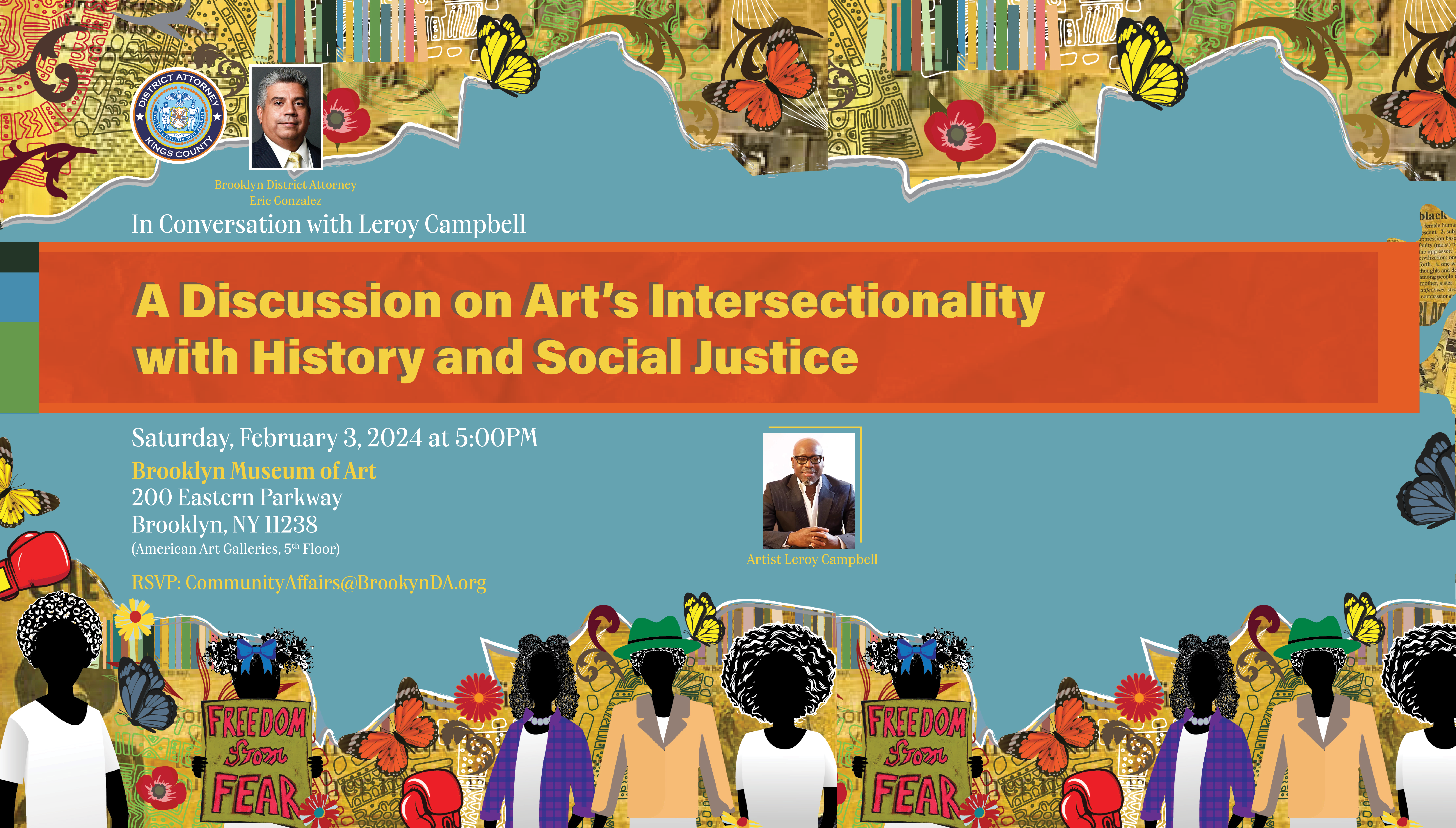 Discussion on Art's Intersectionality with DA Gonzalez