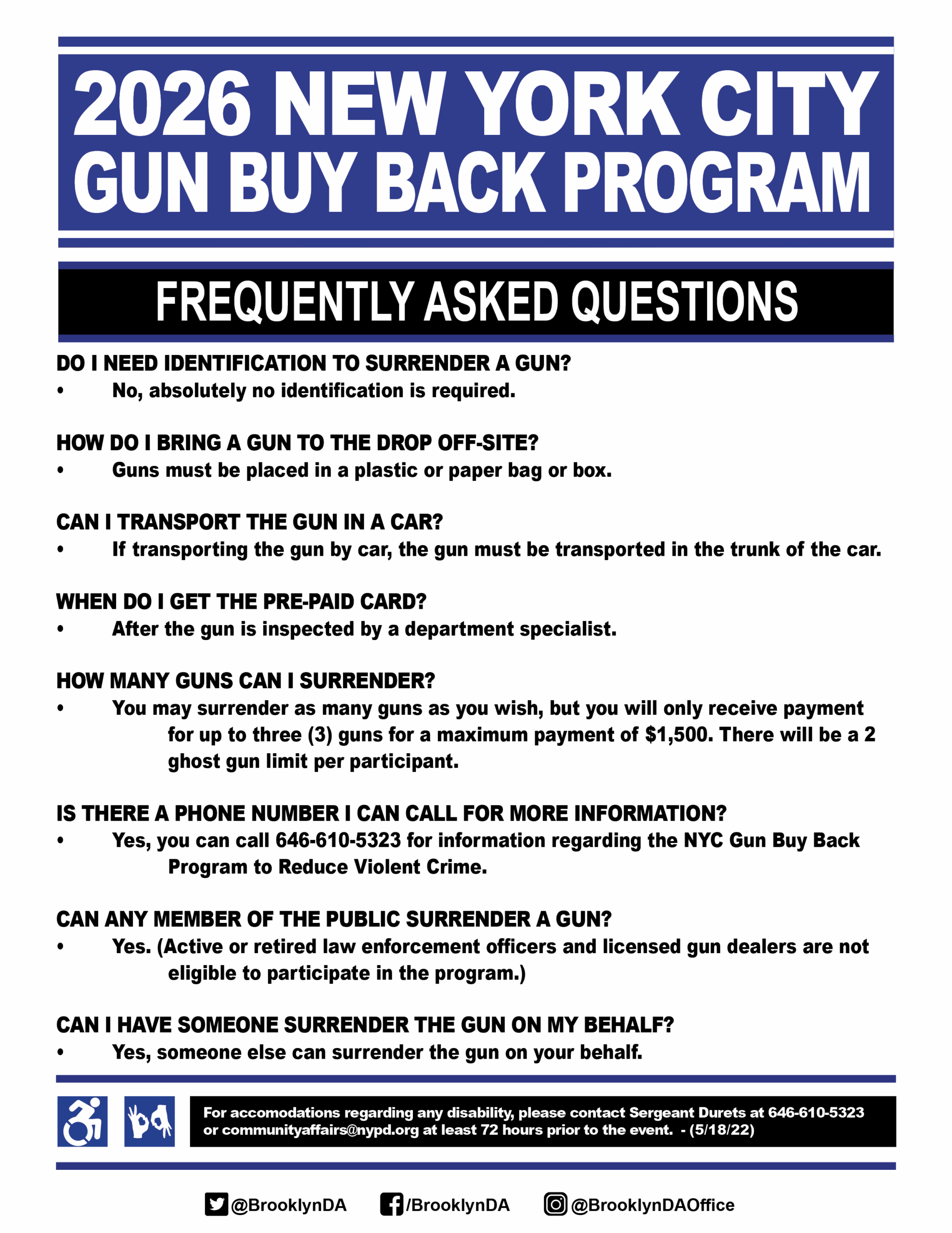 Cash for Guns Flyer July 2026 2 of 2.